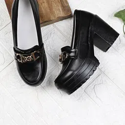 Commander Shoes Women Round Toe Loafers-image-88