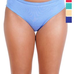Liigne Pack Of 5 Mid-Rise Seamless Basic Briefs VCPC2176-XS-image-86