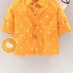 JAV CREATIONS Boys Classic Fit Spread Collar Geometric Printed Cotton Casual Shirt-image-92