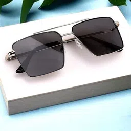 LEGEND EYEWEAR Unisex Square Sunglasses with UV Protected Lens SGLHBHYUZRDHR6H6-6