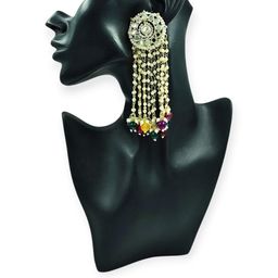 J & C Fashion Arena Gold-Plated Brass Earrings-25