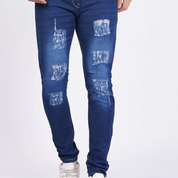 LINARIA Men Classic Slim Fit Mildly Distressed Light Fade Jeans-picture-39
