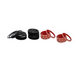 SOMIL Set of 32 Artificial Stones Studded Glass Bangles-picture-12