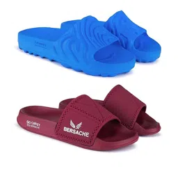 BERSACHE Men Set of 2 Comfort Sandals-image-46