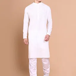 SHOWOFF Men Regular Kurta with Trousers-image-106
