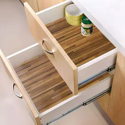 Aura Brown Set of 1 Regular Shelf Liner Organisers image 3