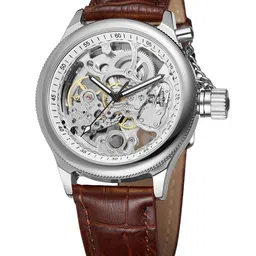 FORSINING Men Dial & Leather Straps Analogue Watch FSG8155M3S2-image-80