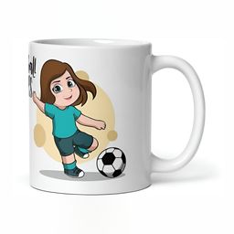 Mr UVD White & Blue Printed Ceramic Mug-350 ml-image-73