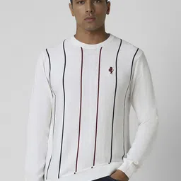 Van Heusen Sport Men Striped Pullover-image-117