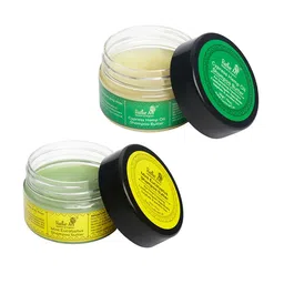 Rustic Art Set Of 2 Mint Eucalyptus & Cypress Hemp Oil Shampoo Butter - 50 g Each image 1