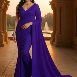 Moda Rapido Poly Georgette Saree-picture-27