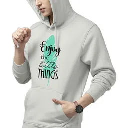 HAMBERG Men Typography Printed Hooded Pullover Sweatshirt-picture-43