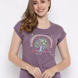 Cheribell Graphic Printed Cotton T-shirt-image-60