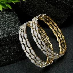 Anouk Set Of 2 Gold Plated Bangles-80