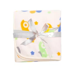 MeeMee White Fleece Mild Winter Lightweight & Comfortable Single Bed Blanket-image-33