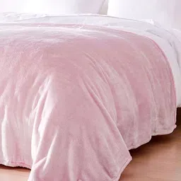 Anko Pink AC Room 210 GSM Single Bed Blanket-image-4