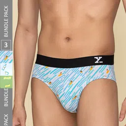 XYXX Surf Intellifresh Pack Of 3 Printed Anti Microbial Cotton Briefs XYXXBREF76751986-picture-44