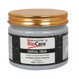 BEAUCODE BIOCARE Activated Charcoal Facial Cream for All Skin Types - 500 g-24