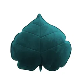 STYBUZZ Kids Teal Blue Solid Filled Cushion-image-40