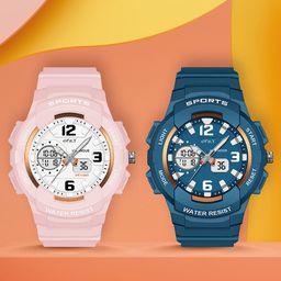 Spiky Unisex Kids Printed Dial & Wrap Around Straps Analogue and Digital Multi Function Watch-image-6