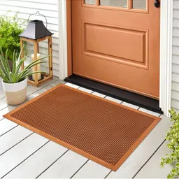 Home Centre Brown Self-Designed Anti-Skid Doormat-image-22