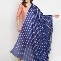 Dupatta Bazaar Striped Dupatta-image-13