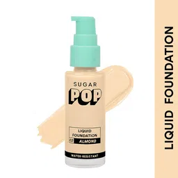 SUGAR POP Full-Coverage 10-Hour Stay Water-Resistant Liquid Foundation 30ml - Almond 02-54