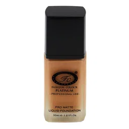 Fashion Colour Platinum Pro Matte Fade-Proof Longwear Liquid Foundation 30 ml - Chestnut-35
