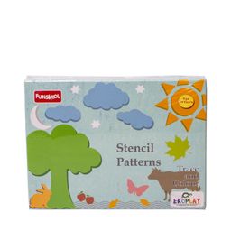 Funskool Multicoloured Wooden Stencil Patterns-2