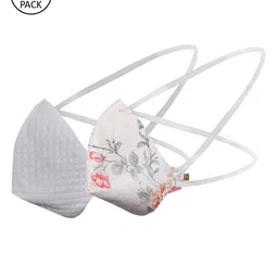 VASTRAMAY Unisex 2 Pcs Reusable 3-Ply Outdoor Head Band Cloth Masks-image-43