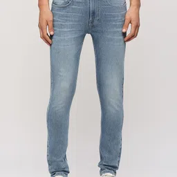 BEAT LONDON by PEPE JEANS Men Skinny Fit Mid-Rise Clean Look Heavy Fade Jeans-image-35