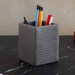 THE HOME CO. Grey Textured Desk Organiser-58