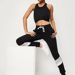max Women Colourblocked Joggers-picture-49
