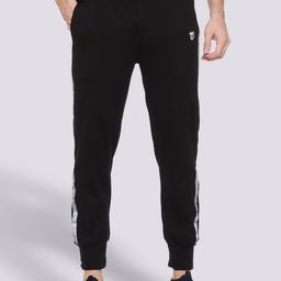 Mark Leute Men Black Solid Joggers-image-46