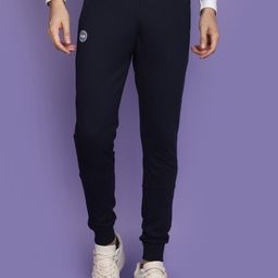 V-Mart Men Colourblocked Cotton Joggers-image-52