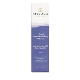 BE SOULFULL 12-In-1 Deep Nourishing Hair Oil With Rosemary & Methi Seed Oils - 100ml-23