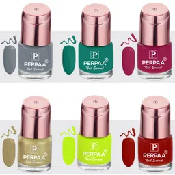 PERPAA Set of 6 Super Stay Quick-Drying Long-Lasting Gel Based Nail Polish - 6 ml each-image-20
