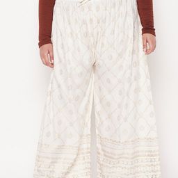 CLORA CREATION PLUS Women Geometric Printed Palazzos-picture-27