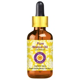 Deve Herbes Pure Walnut Cold Pressed Oil with Glass Dropper - 100 ml-19