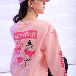 Freehand by The Indian Garage Co Round Neck Typography Printed Regular Sweatshirt-picture-22