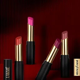 Lakme Absolute Beyond Matte Bullet Lipstick with Argan Oil - Red Rose 103 image 4