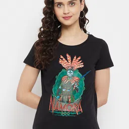 Marvel by Wear Your Mind Avengers Printed Pure Cotton T-shirt-image-74