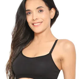 Aimly Non-Padded Non-Wired Medium Coverage All Day Comfort Cotton Workout Bra-picture-7