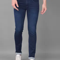 Canary London Men Smart Skinny Fit Low-Rise Light Fade Stretchable Jeans-image-75