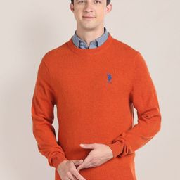 U.S. Polo Assn. Embroidered Brand Logo Long Sleeves Pullover-image-93
