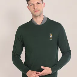 U.S. Polo Assn. Round Neck Cotton Pullover-picture-19