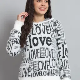 Chemistry Typography Printed Hooded Woollen Sweater-picture-58