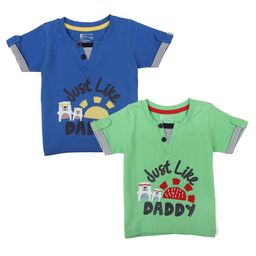 Bodycare Kids Boys Pack Of 2 Cotton T-shirts-57
