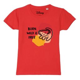 Disney by Wear Your Mind Girls Red T-shirt-image-95