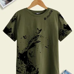 BAESD Boys Graphic Printed Cotton Regular T-shirt-image-52